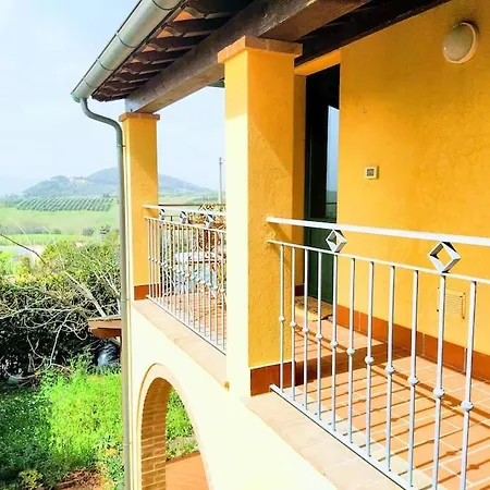Raggio Di Sole Castellina Marittima - Bilocale Con Piscina In Toscana * Val di Perga